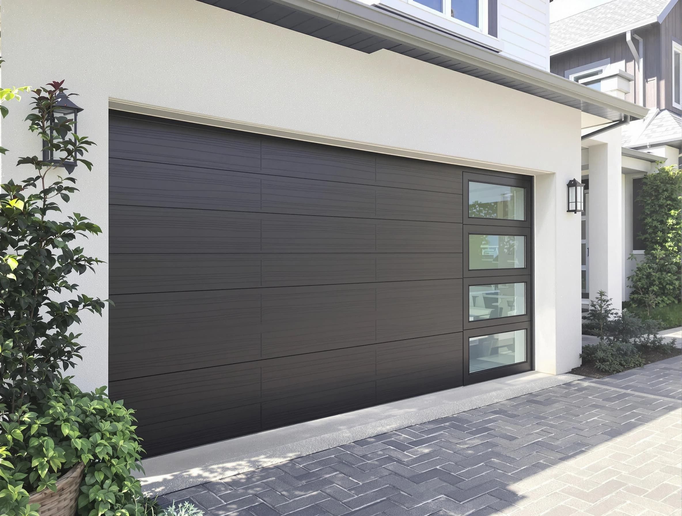 Custom garage door installation by West Deer Garage Door Repair in West Deer