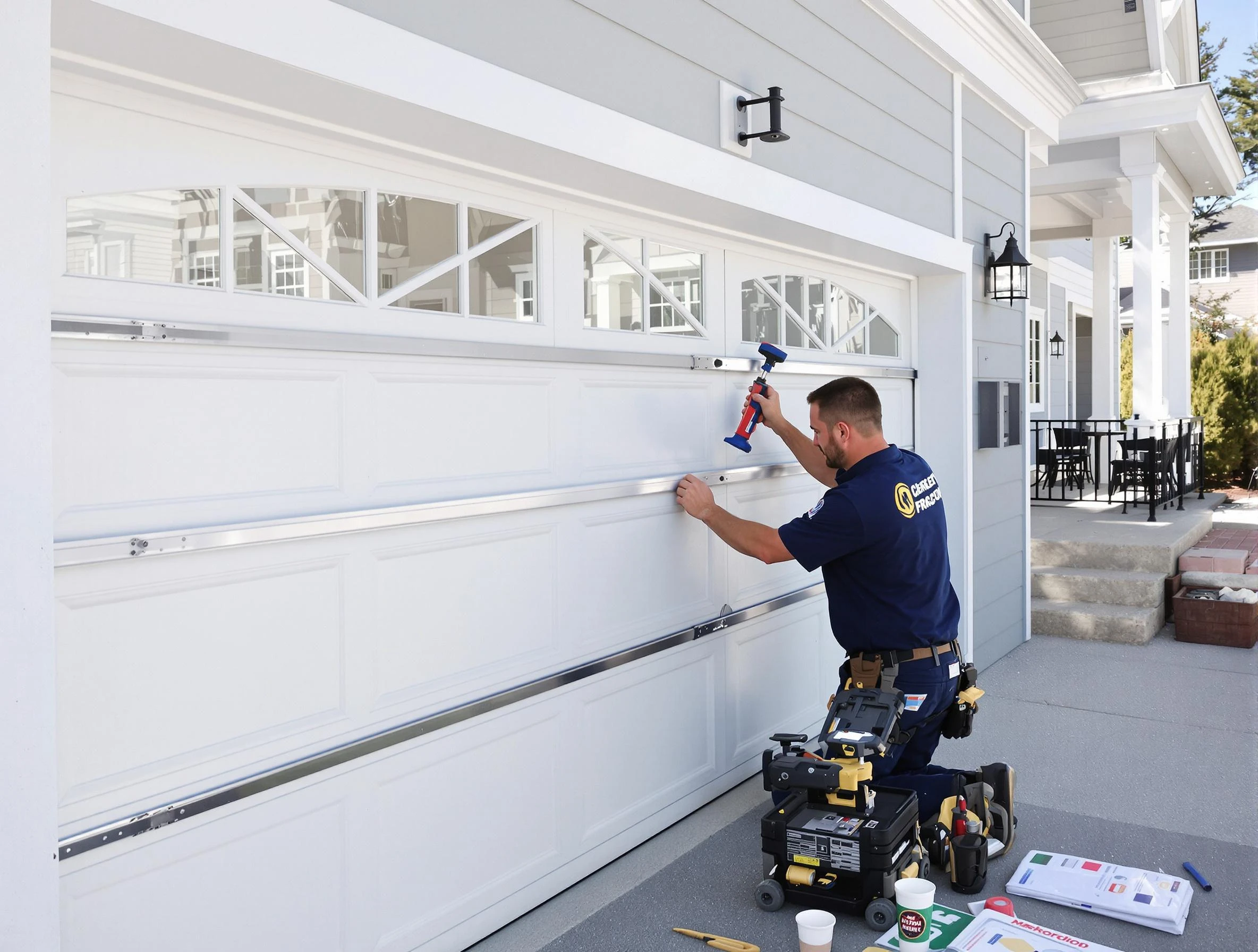 Professional garage door installation by West Deer Garage Door Repair in West Deer