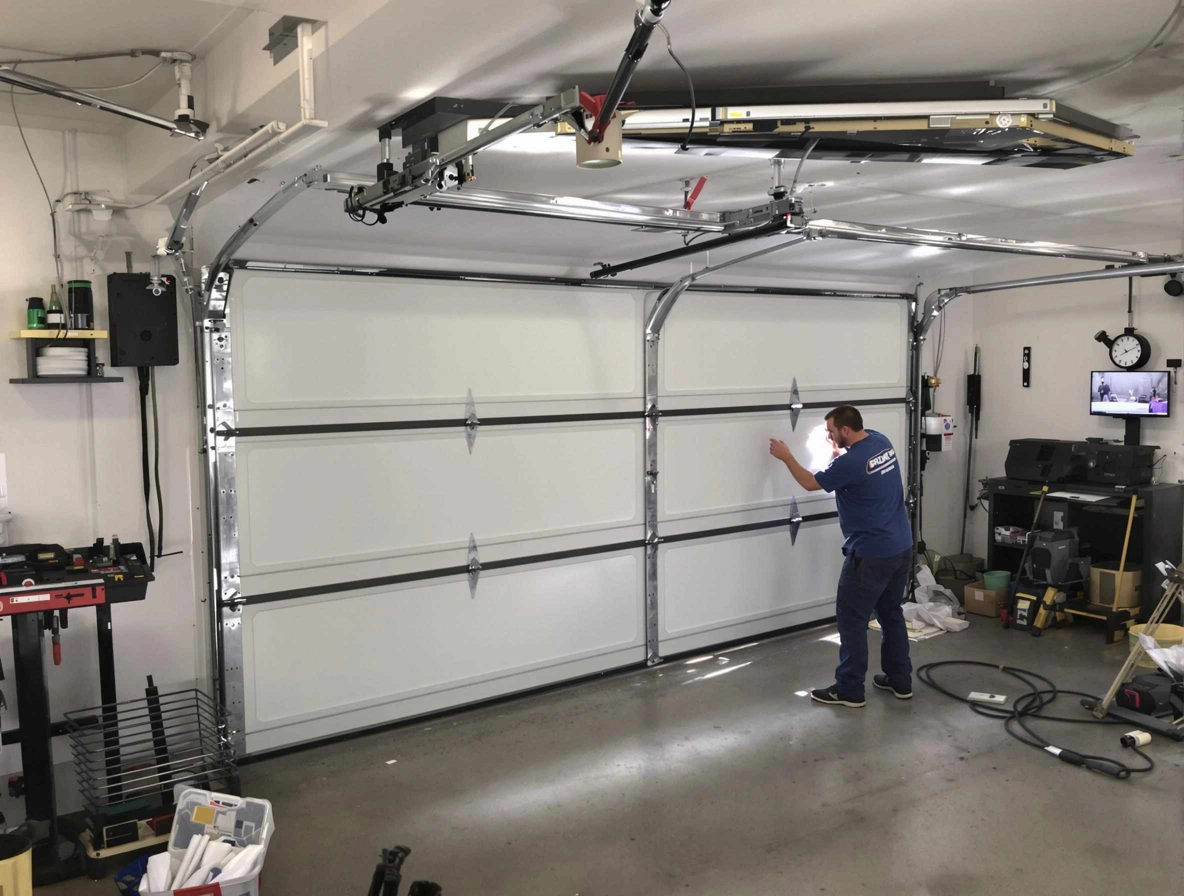 Professional garage door repair service by West Deer Garage Door Repair in West Deer